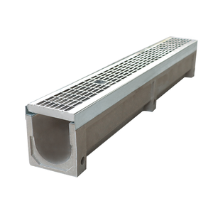 ระบบระบายน้ำกลางแจ้ง C250-F900ท่อระบายน้ำคอนกรีตเรซินรูปตัวยูสำหรับใช้งานกลางแจ้ง - Product Image 5