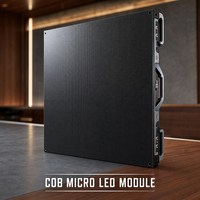 Écran pliable Micro LED P1.2 avec technologie COB, 4K HDR10, ultra-fin, pour publicité intérieure, avec CMS et RDM basés sur le cloud