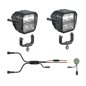 MT M4S ECE Kit de luz auxiliar LED 4WD de alta calidad, diseño de lente combinado de haz Alto y Bajo, interruptor ajustable de temperatura de Color - Product Image 4