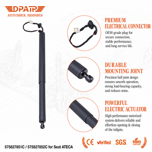 Sistema de Suspensión Eléctrica para Portón Trasero, <span class=keywords><strong>Precio</strong></span> de Fábrica al por Mayor, 575827851C para <span class=keywords><strong>SEAT</strong></span> ATECA SUV MQB, Amortiguador Eléctrico, Actuador de Portón Trasero - Product Image 2