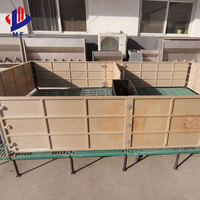 Nouvel équipement d'élevage porcin MUFA : Cage à grille en acier inoxydable pour élevage en ferme, forte capacité de charge, surface galvanisée à chaud pour bétail