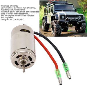 Motor Wisecoco 390 con escobillas, 8.4v, 21000rpm, motor de corriente continua para coches RC 1/16 y 1/18 - Product Image 6
