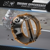 NICECNC Plaque de protection d'embrayage transparente anodisée pour BMW S1000R 2022 2023 2024 S1000RR 2019 2020 2021-2024