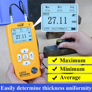 En vente LS213 Mesureur d'épaisseur à ultrasons de haute précision Jauge d'épaisseur à ultrasons industrielle pour le métal - Product Image 3