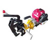 Machine de forage sur rail à combustion interne pour le perçage des rails de voie et des trous de jonction