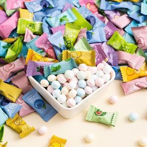 Caramelle alla Menta con Vitamina C e Mentolo, Gusto Frutta, Alito Fresco, Confezione Halal Personalizzabile di Alta Qualità - Product Image 6