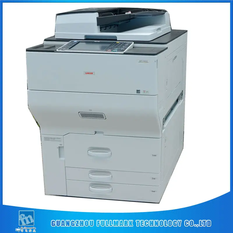 Heavy Duty Sử Dụng Ricoh Máy Photocopy Mpc8002 Bốn Màu Photocopy Máy In