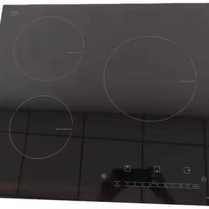 Electrodomésticos al por Mayor, Placa de Inducción Eléctrica Integrada de 3 Quemadores con Control Táctil - Product Image 1