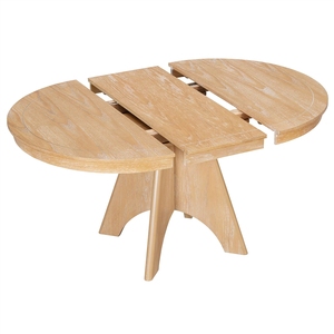 <span class=keywords><strong>Tavolo</strong></span> per 4-6 persone, <span class=keywords><strong>tavolo</strong></span> da cucina <span class=keywords><strong>con</strong></span> <span class=keywords><strong>gambe</strong></span> incrociate robuste e effetto anticato (finitura <span class=keywords><strong>legno</strong></span> naturale) - Product Image 1