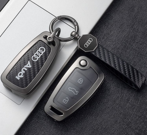 <span class=keywords><strong>2025</strong></span> thiết kế mới cho <span class=keywords><strong>Audi</strong></span> <span class=keywords><strong>A6</strong></span> A6L A7 xe từ xa <span class=keywords><strong>Key</strong></span> Fob trường hợp protetor sợi carbon Kẽm hợp kim kim loại - Product Image 3