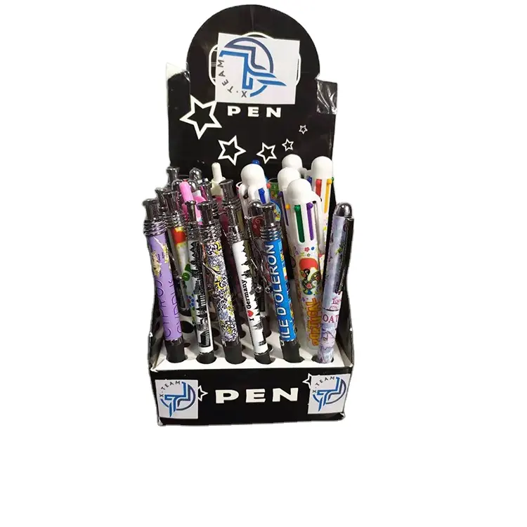 Chất Lượng Hàng Đầu Tùy Chỉnh Kéo Ra Banner Pen/Khuyến Mãi Stylus Pen/Nhựa Ballpoint Pen Bán Buôn