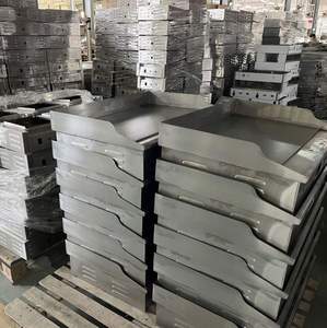 Heavybao Thiết Bị Nhà Hàng Thương Mại Nhà Bếp Thức Ăn Nhanh Vỉ Nướng Điện Mặt Bàn Có Đĩa Phẳng - Product Image 4