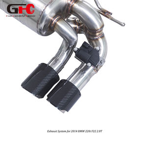 Sistema di Scarico Catback Valvetronic Specifico per BMW 220i 3.0T F22 GFC, Silenziatore per Suono Sportivo - Product Image 1