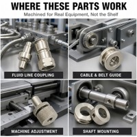 Services de Fabrication Industrielle de Pièces Usinées CNC en Acier Inoxydable et Aluminium de Haute Précision sur Mesure OEM Chine DKL