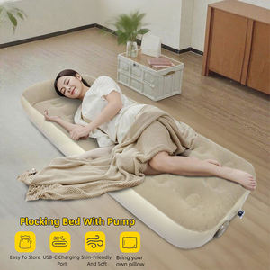 Colchón Inflable Eléctrico de Alta Calidad para Camping con Almohada Incluida, 21 Orificios - Product Image 1