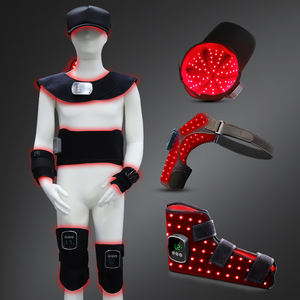 Ceinture de Massage à Lumière Rouge Thérapie 660nm 850nm sans Fil pour <span class=keywords><strong>Tête</strong></span>, Genoux et Corps Entier – Tapis de Massage Vibrant sans Fil pour la Taille - Product Image 1