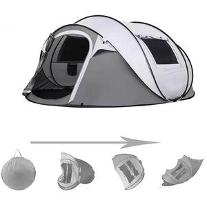 Tente de camping portable pliable monocouche, protection solaire et pluie, équipement essentiel pour la randonnée <span class=keywords><strong>en</strong></span> <span class=keywords><strong>famille</strong></span> et les <span class=keywords><strong>activités</strong></span> de plein air - Product Image 4