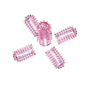 Nieuwe Vrouwen Mannen Silicone Crystal Vinger Sleeve Cock Rings Adult <span class=keywords><strong>Sex</strong></span> Producten Herbruikbare Speeltjes Voor Koppels Voorspel Speelgoed - Product Image 4