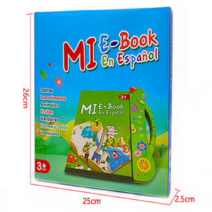Lecture d'<span class=keywords><strong>espagnol</strong></span> en gros jouets éducatifs interactifs d'apprentissage son en plastique livres électroniques espagnols livres <span class=keywords><strong>audio</strong></span> pour enfants - Product Image 5
