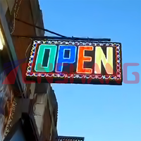 Panneau d'affichage LED lumineux personnalisé, programmable, couleur intégrale, Wifi, RGB, P5 P6 P7 P8 P10, pour publicité intérieure et extérieure