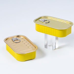 Atacado #311 Retangular Sardinha Vazia Peixe Latas De Latas De Embalagem - Product Image 3