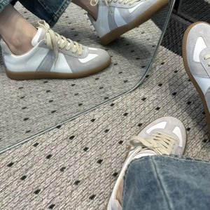 Premium Suede Wear-resistant Running <b>Shoes</b> Walking Skate <b>Shoes</b> Vintage German Trainers Designer Women Casual Sports Sneakers - Product Image 3