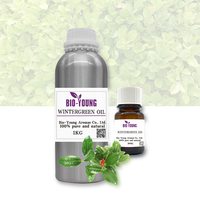Penyegar Pakaian Minyak Wintergreen Alami Kualitas Terbaik dengan Aroma Tembakau, Wangi Tahan Lama, Kemurnian 100%
