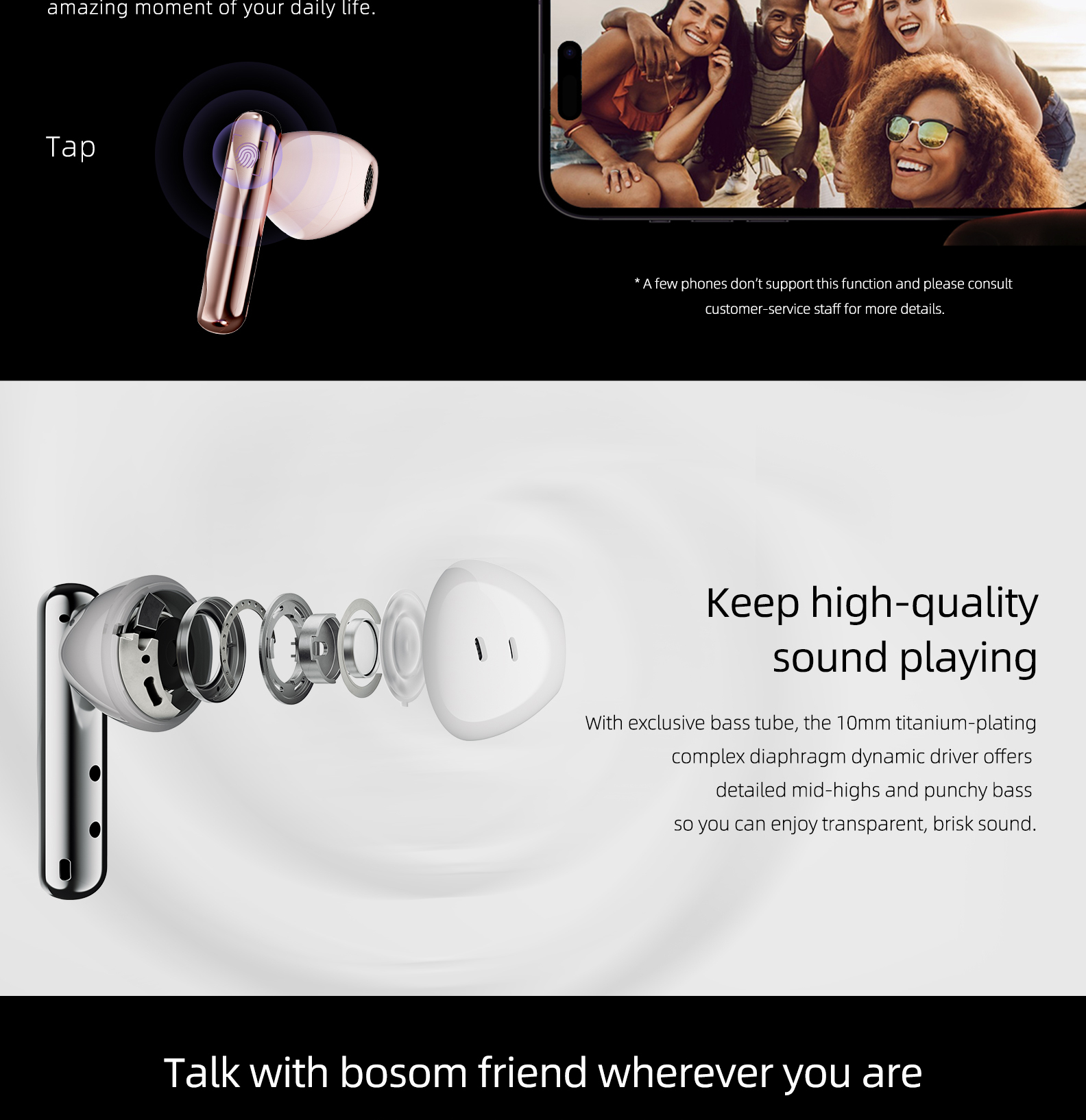 Pinteresty Bluetooth tws earbuds
