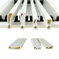 Grille de plafond décorative pour climatiseur, diffuseur linéaire en plastique à lames épaissies double couche pour entrepôt
