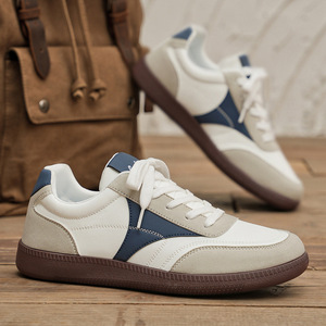 Chaussures de sport allemandes, Nouveau style 2026 pour hommes, Tendance, Polyvalentes, Basses, Décontractées, Antidérapantes, Semelle souple, Plates - Product Image 4