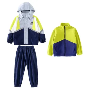 Uniforme della scuola primaria dell'uniforme della classe dell'abbigliamento della tempesta dei bambini dell'asilo di alta qualità primavera autunno inverno uniforme scolastica