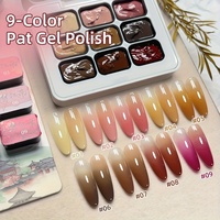 XEIJAYI Vernis à ongles gel UV Nouveau populaire 9 couleurs Fournitures pour ongles en gel Sans HEMA ni TPO Norme européenne Vente en gros usine OEM ODM
