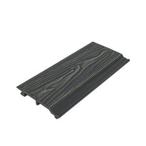 Installation facile, imperméable, résistant aux UV, panneaux muraux 3D pour revêtement <span class=keywords><strong>extérieur</strong></span>, panneaux de <span class=keywords><strong>façade</strong></span> en WPC co-extrudé - Product Image 1