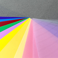 Feuille de plastique rigide en PP, surface mate, 0,25 mm, 0,5 mm, format A3, A4, découpe à la presse, feuille de polypropylène PP