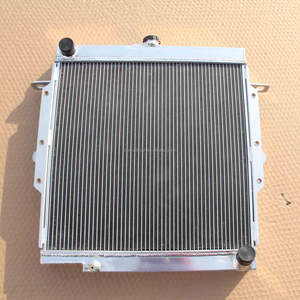 Radiateur tout aluminium pour Toyota <span class=keywords><strong>Land</strong></span> <span class=keywords><strong>Cruiser</strong></span> <span class=keywords><strong>HZJ73</strong></span> HZJ75 PZJ70R PZJ73R 70 75 Series 1HZ -Diesel 1990-2001 - Product Image 2
