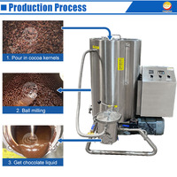 ORME Petite machine à raffiner le chocolat 200kh Moulin à boulets pour le chocolat