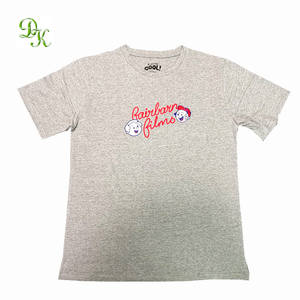 חולצת טריקו כותנה 100% 180gsm כותנה הדפס משי מרוקפת כותנה - Product Image 3