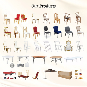 Vente Chaude Chaises de Banquet Métal Rouge pour Salon, Meuble Polyvalent pour Hôtels, Mariages, Repas en Plein Air, Utilisation Scolaire et Entrée - Product Image 5