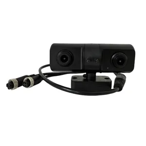 Telecamera per visione frontale con visione notturna AHD 1080P a doppia lente grandangolare per camion più venduta con audio