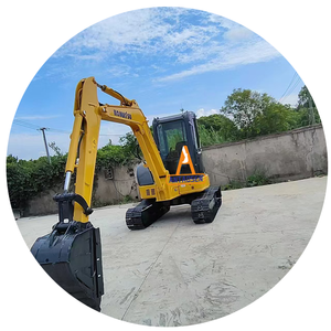 Mini excavatrice Komatsu PC55MR d'occasion à vendre poids en ordre de marche de 5 tonnes bon état pour les ventes directes du commerce extérieur - Product Image 1