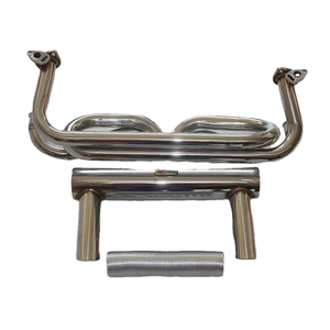 VW Bug ghia 66-73 Coupe ống xả đa tạp tiêu đề loại <span class=keywords><strong>1</strong></span> GT thép không gỉ ống xả vật liệu 304 Titan - Product Image 1