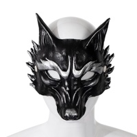 Masque d'Halloween en mousse PU 3D en forme de renard pour Mardi Gras, bal de carnaval, fête, vente chaude à l'export, ROLEPARTY 23x25x2cm