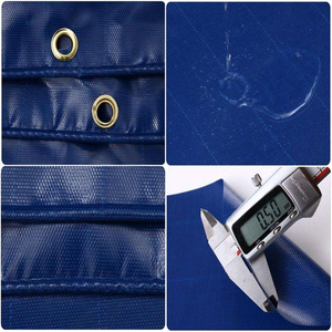Custom 1000d 340-610gsm Waterproof Heavy Duty Covering Pvc Coated Tarps Sheet Fireproof <strong>Tarpaulin</strong> <strong>Roll</strong> For Tent Truck Cover