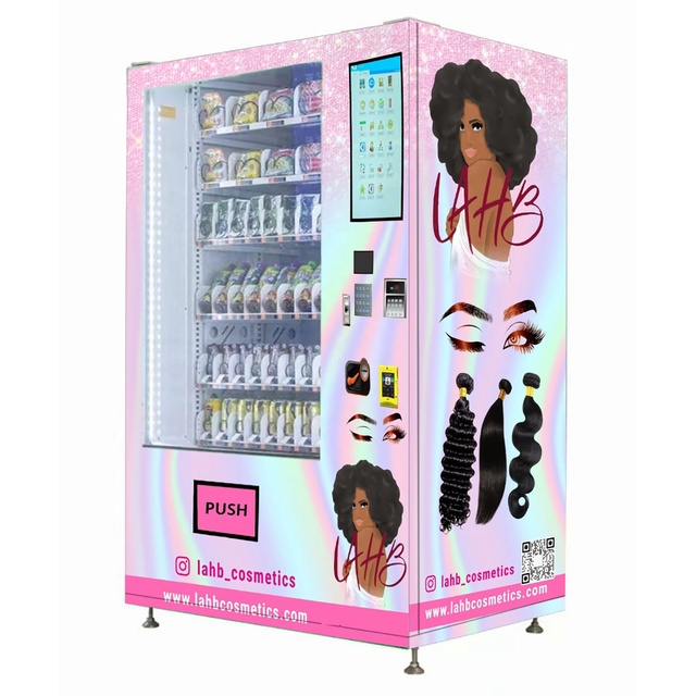 2023 Popular Convenient Intelligent Commercial Beauty Vending Machine with Led Touch Screen
