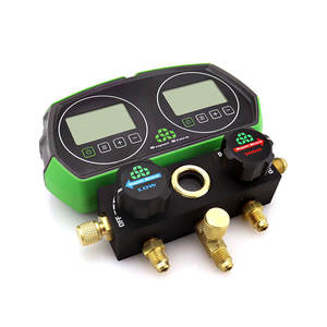 Super Starts 2-Valve Digital <span class=keywords><strong>Manifold</strong></span> Gauges ST-B268D Uso Doméstico Refrigeração HVAC Tabela <span class=keywords><strong>Set</strong></span> Ferramenta <span class=keywords><strong>R22</strong></span> R32 R600 <span class=keywords><strong>R410A</strong></span> R134A - Product Image 3