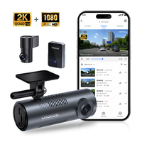 Adaptateur sans fil Ottocast 2-en-1 CarPlay Android Auto avec caméra embarquée 2K QHD 1440p, capteur G et grand angle 130° – Vente en gros pour agents de marque