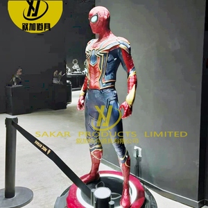 Vente flash Grande figurine de <span class=keywords><strong>super</strong></span>-<span class=keywords><strong>héros</strong></span> Marvel Spider-Man de 11 pouces Haute qualité Décoration intérieure pour la maison Pour joueur de jeux Modèle en résine Ange - Product Image 3