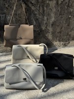 Bolso de Mano de Cuero Genuino Estructurado, Gran Capacidad, Bolso de Trabajo, Moda de Lujo de Oriente Medio, Precio Directo de Fábrica