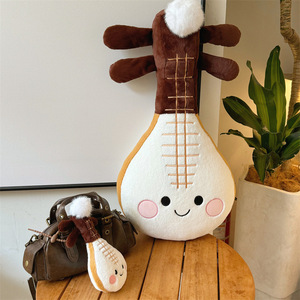 Juguete de Peluche Pipa Estilo Chino, Súper Suave, Realista, Instrumento Musical, Muñeco de Peluche Pipa, Personalizable, Formas Únicas Disponibles - Product Image 4
