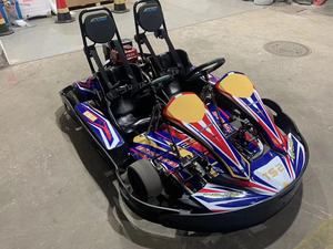 Wholesale Cheap Price on Two Person <strong>Karts</strong> Rental <strong>Kart</strong> TS22-EV DOUBLE SEAT Electric Go <strong>Kart</strong> Outdoor Amusement Park 60km/hr - Product Image 2